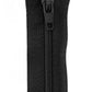 From Coats & Clark, this zipper is strong, durable, flexible and has a split-resistant coil.  Contents: 100% Polyester